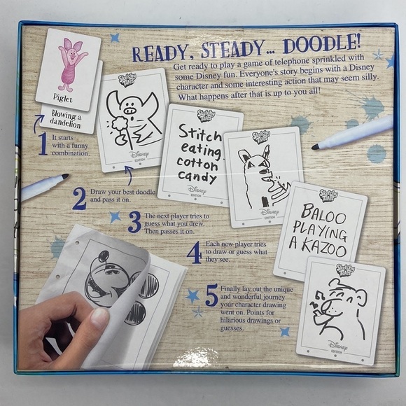 Sketchy Tales - Disney Edition 8+ All Drawers Welcome! NEW - Picture 6 of 7